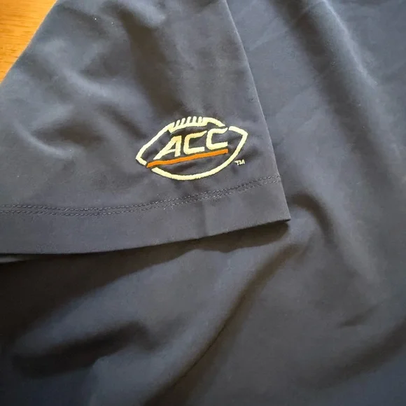 UVA Virginia Football Nike Polo Shirt with Orange Bowl and ACC patch size XXL - Picture 7 of 10
